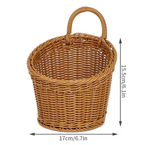 Woven Wall Hanging Basket