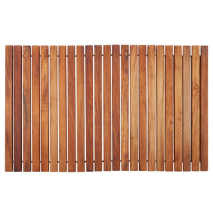 Wyoming Oiled Teak Shower and Bath String Mat 31.4″ x 19.6″