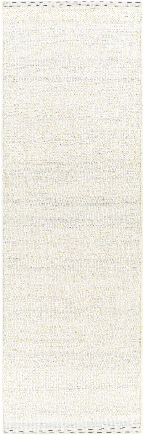 Yaniklar Cream Flat Woven Wool Rug