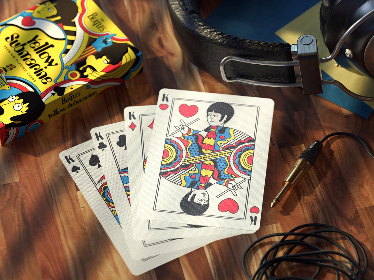 Yellow Submarine Playing Cards