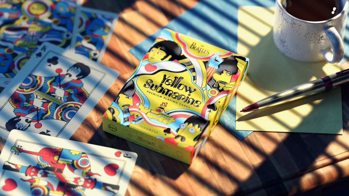 Yellow Submarine Playing Cards