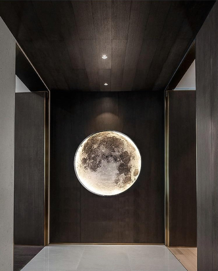 Full Moon Wall Light