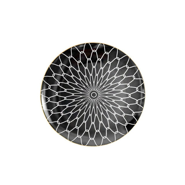 Ellure Abstract Plates - Ellure